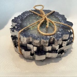 Resin Coaster Set (4)